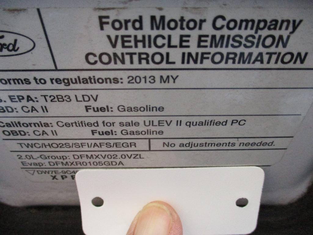 2013 FORD FUSION SE HYBRID