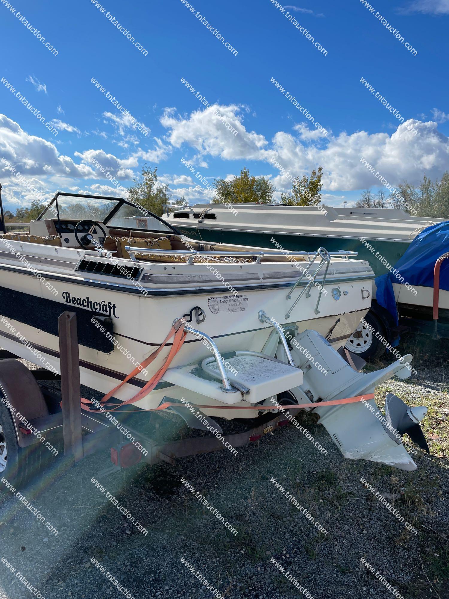 1984 BEACHCRAFT 18' BOAT