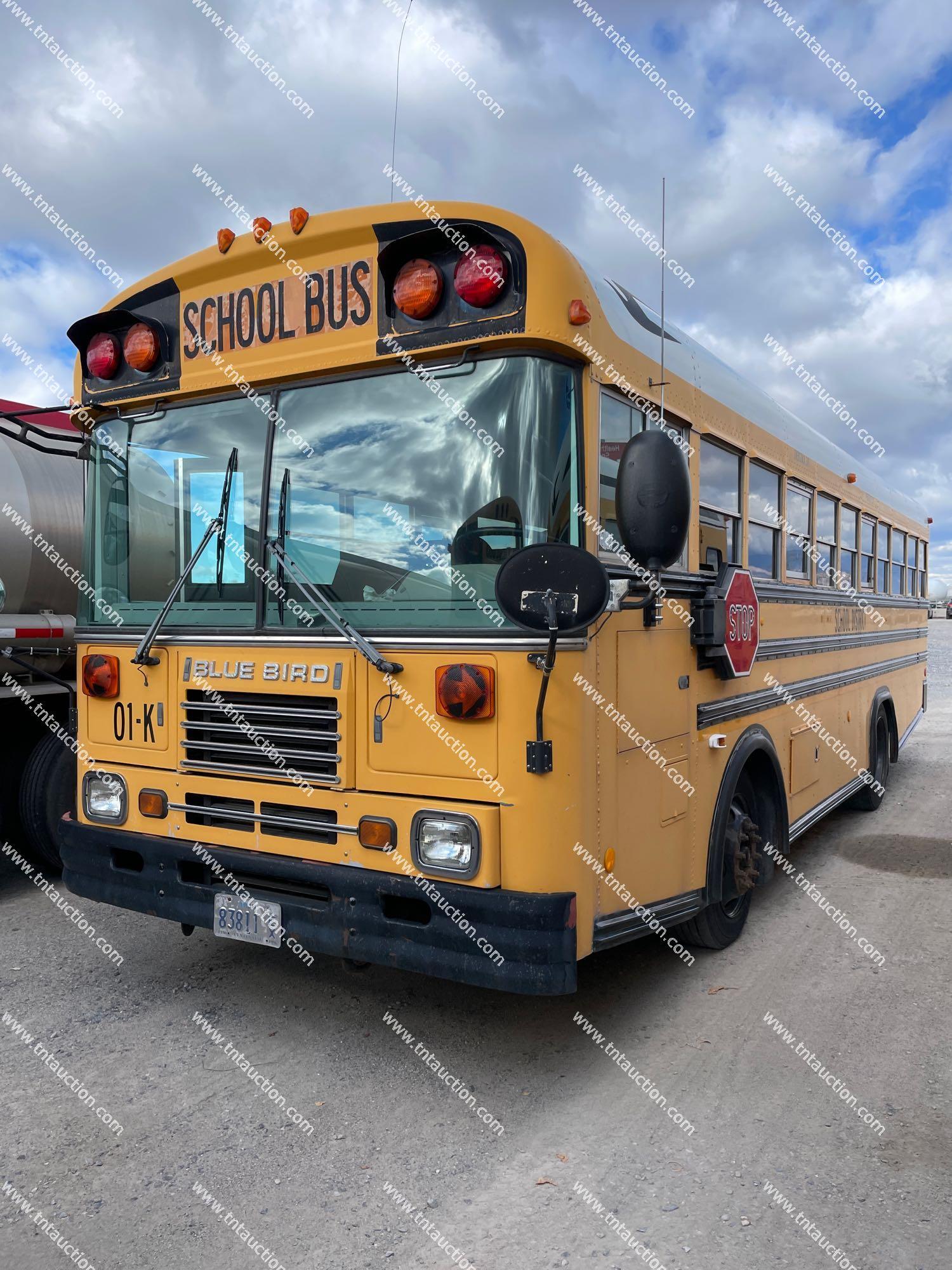 2001 BLUEBIRD BUS