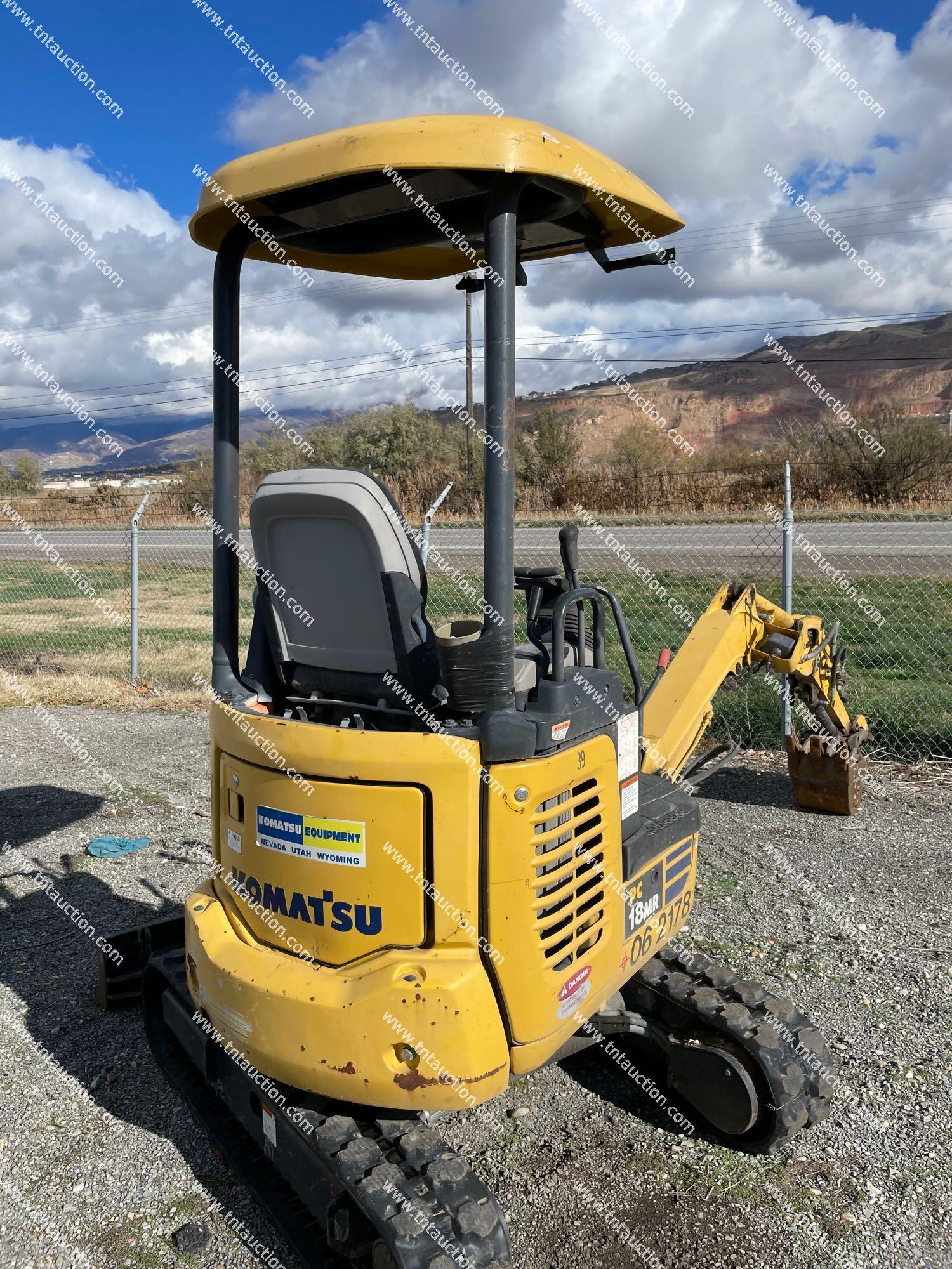 2012 KOMATSU PC18MR-3