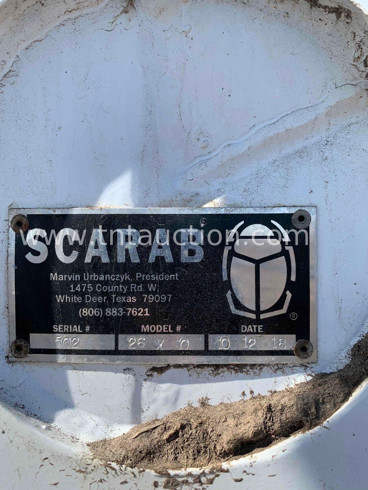 2018 SCARAB COMPOST TURNER