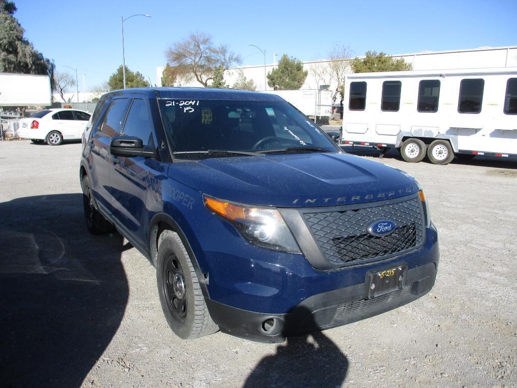 2015 FORD INTERCEPTOR SUV