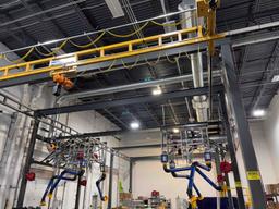 Spanco 2-Ton Overhead Bridge Crane System