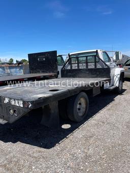 1991 FORD F600 FLATBED