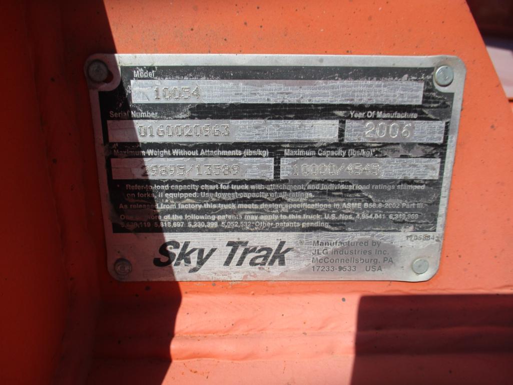 2006 JLG Skytrak 10054