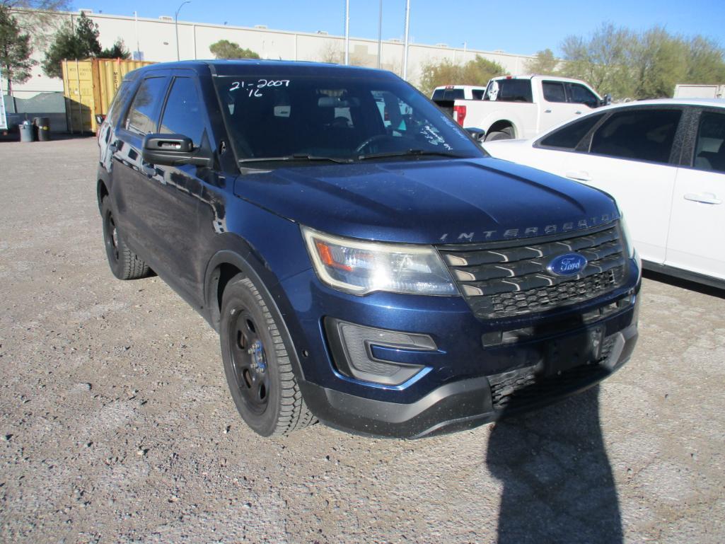 2016 Ford Interceptor Suv