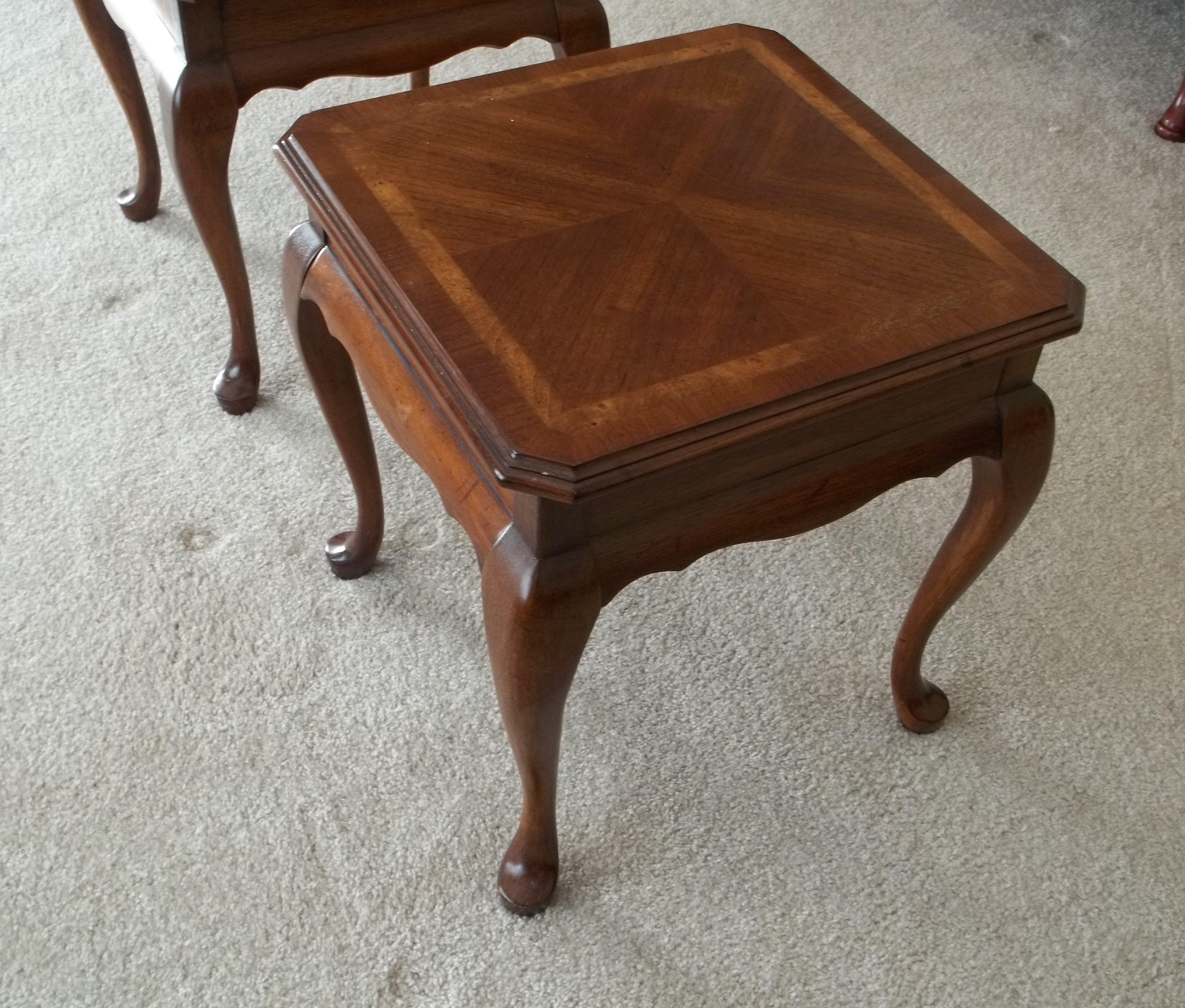 Pair Of Small Living Room Accent Tables.