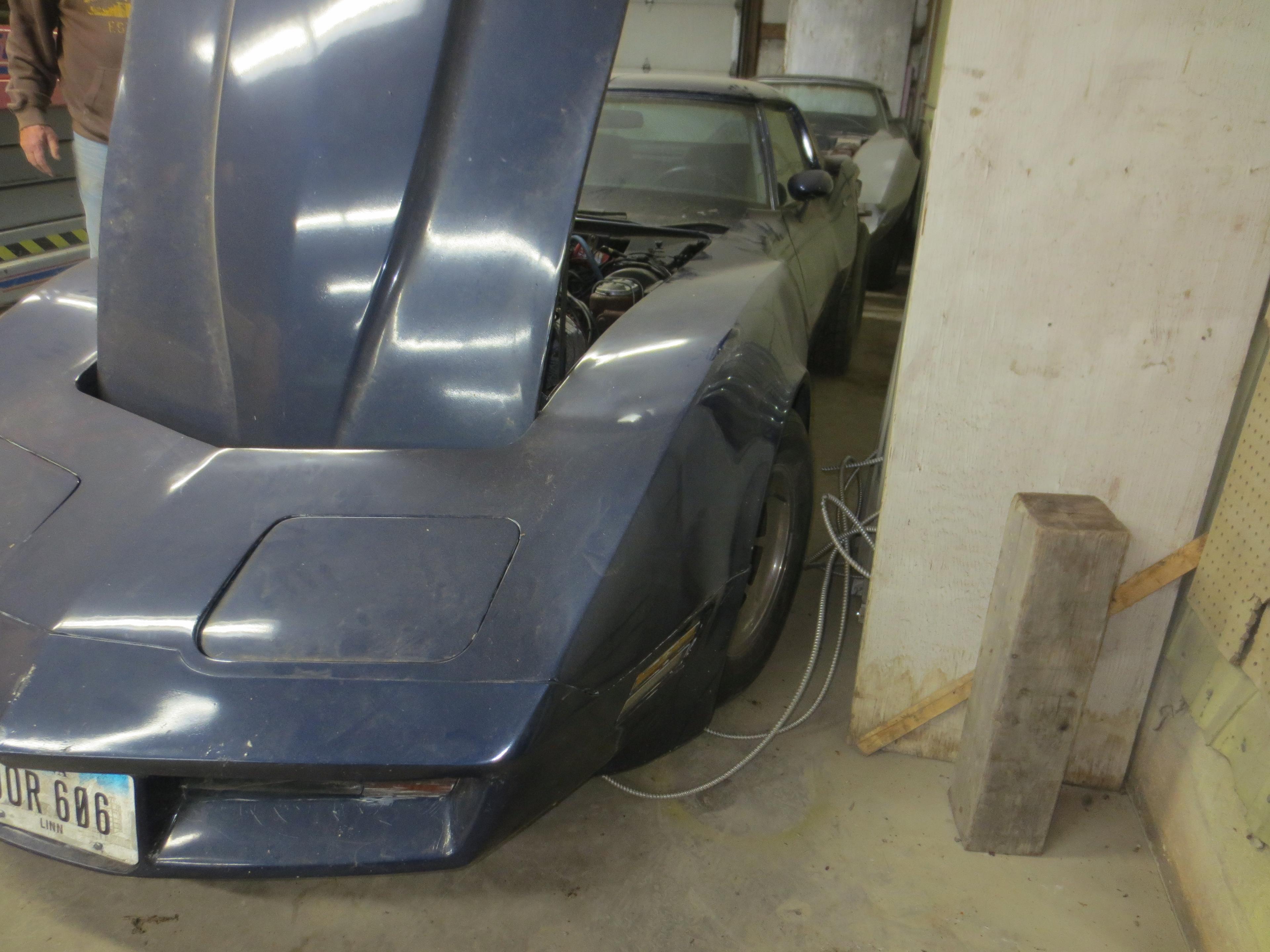 1981 Blue Corvette