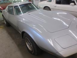 1976 Corvette Stingray Silver Color