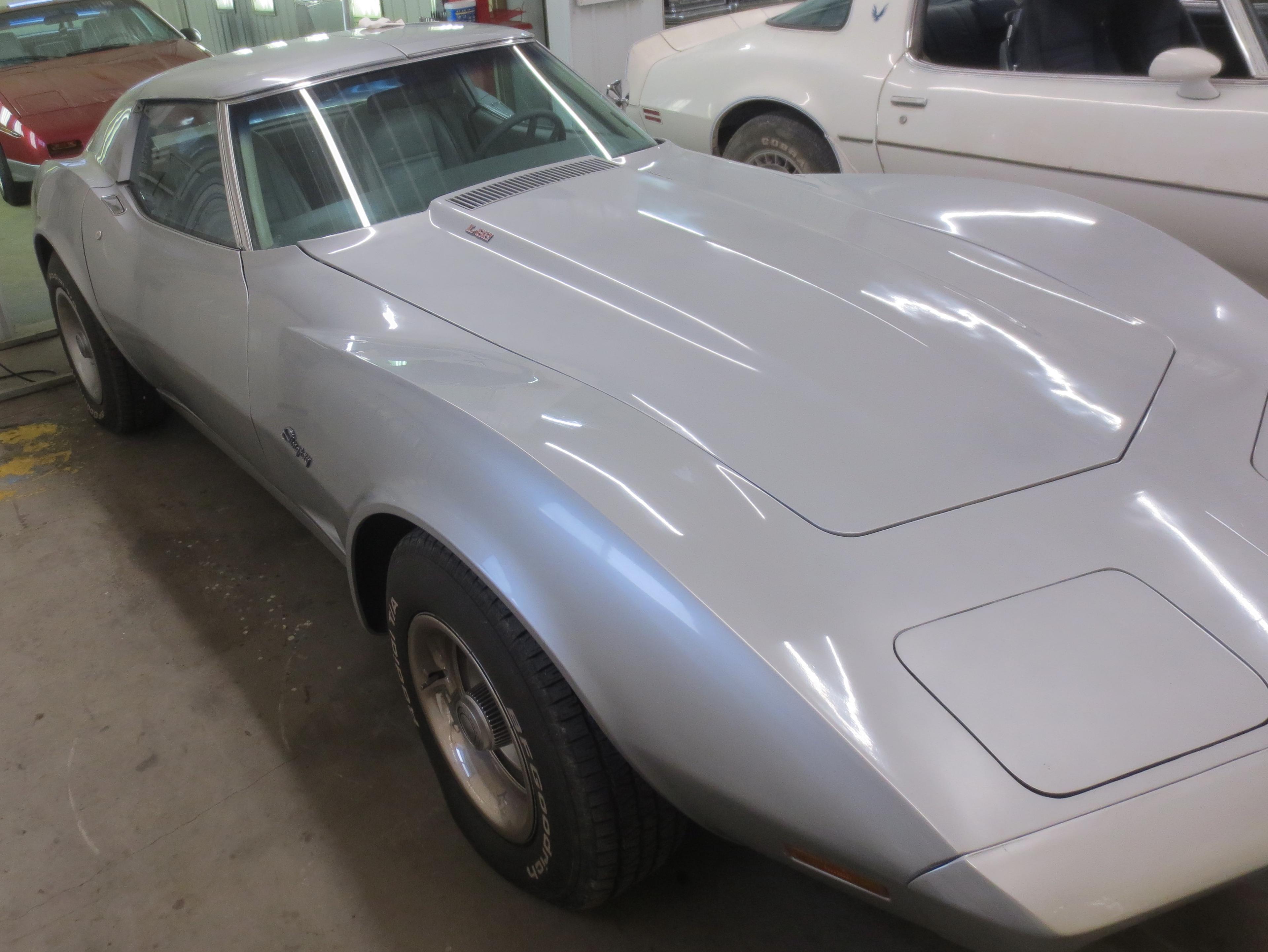 1976 Corvette Stingray Silver Color