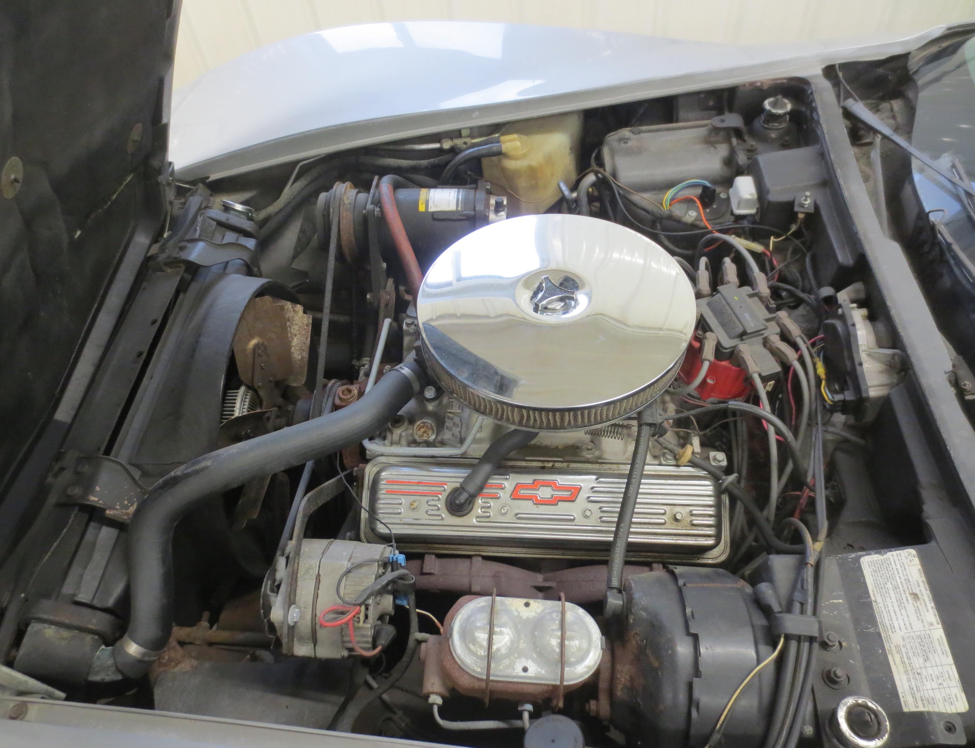 1976 Corvette Stingray Silver Color