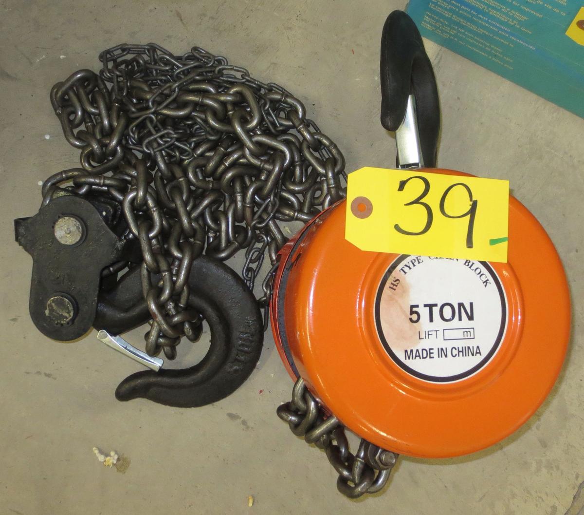 5 Ton Chain Hoist