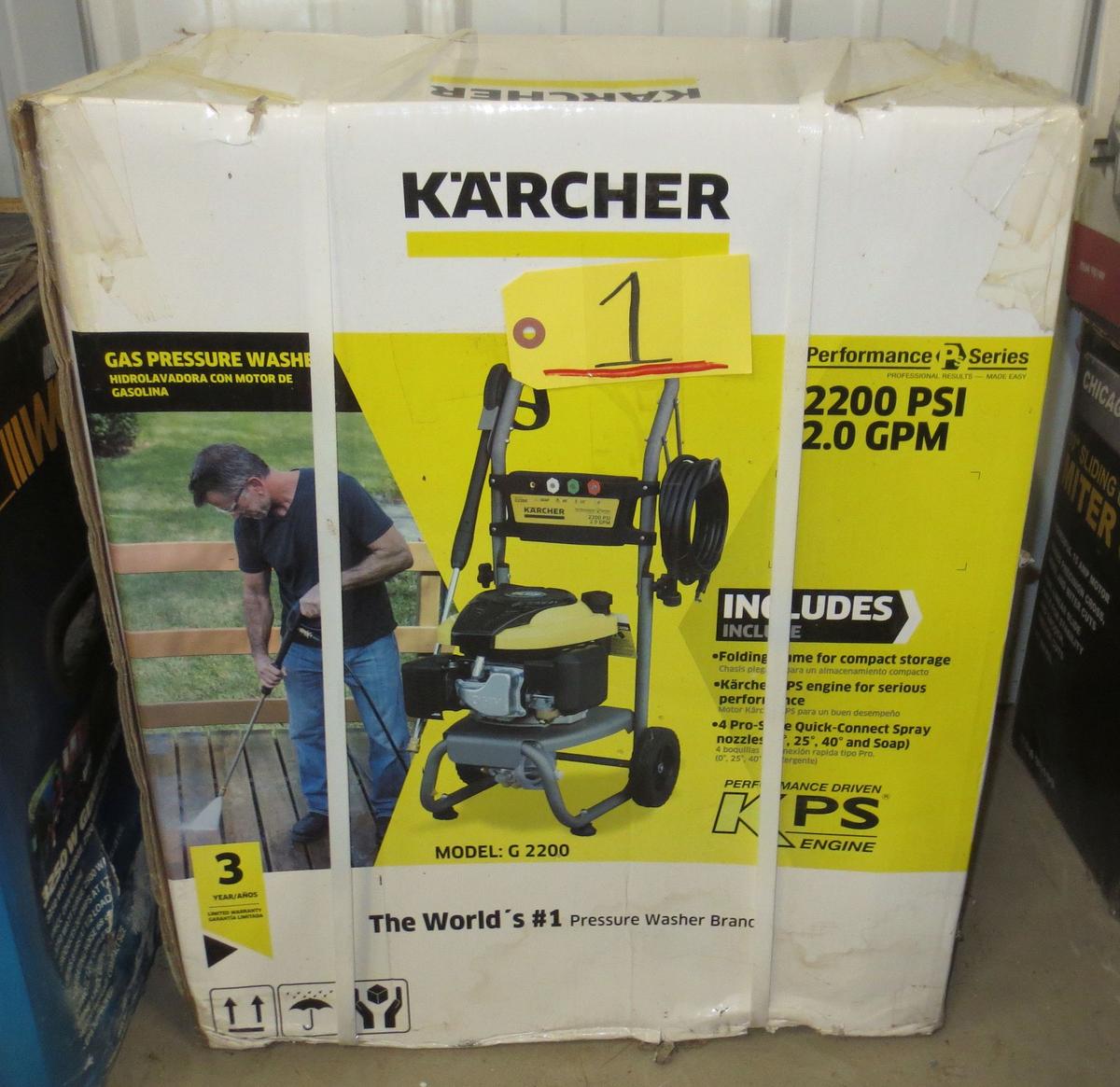 Karcher Gas Pressure Washer