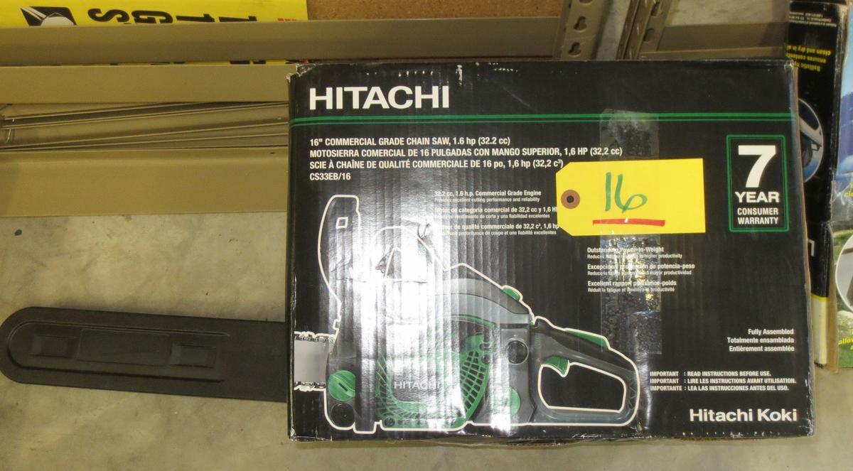 Hitachi 16in Commercial Grade Chainsaw