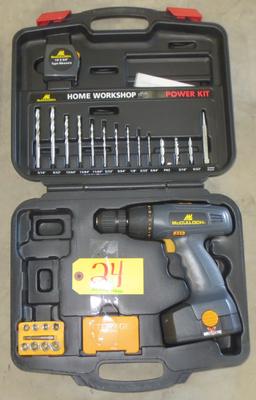 Cordless Drill with Bits Missing Charger
