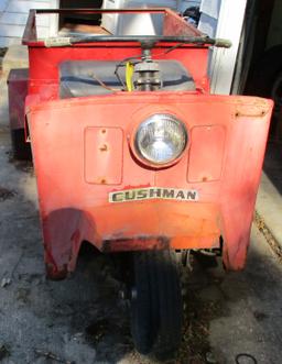 Cushman 3 Wheel Scooter / Utility Truck  SN 880717