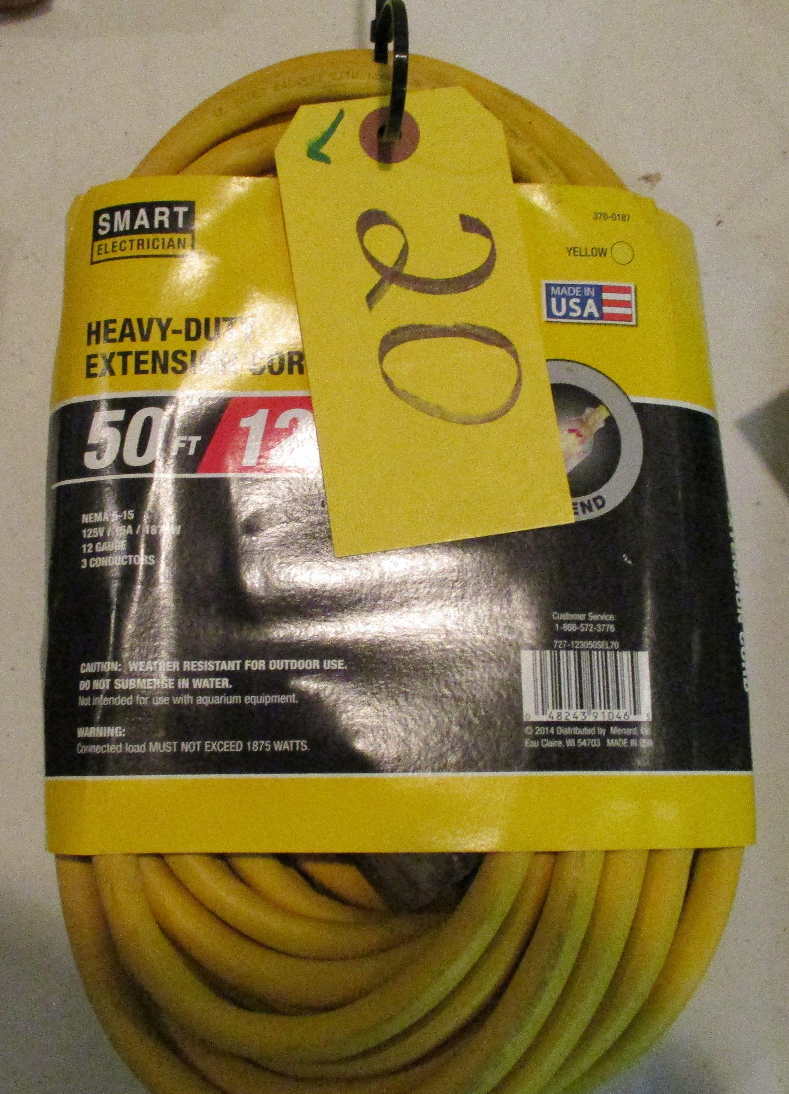 50" Extension Cord