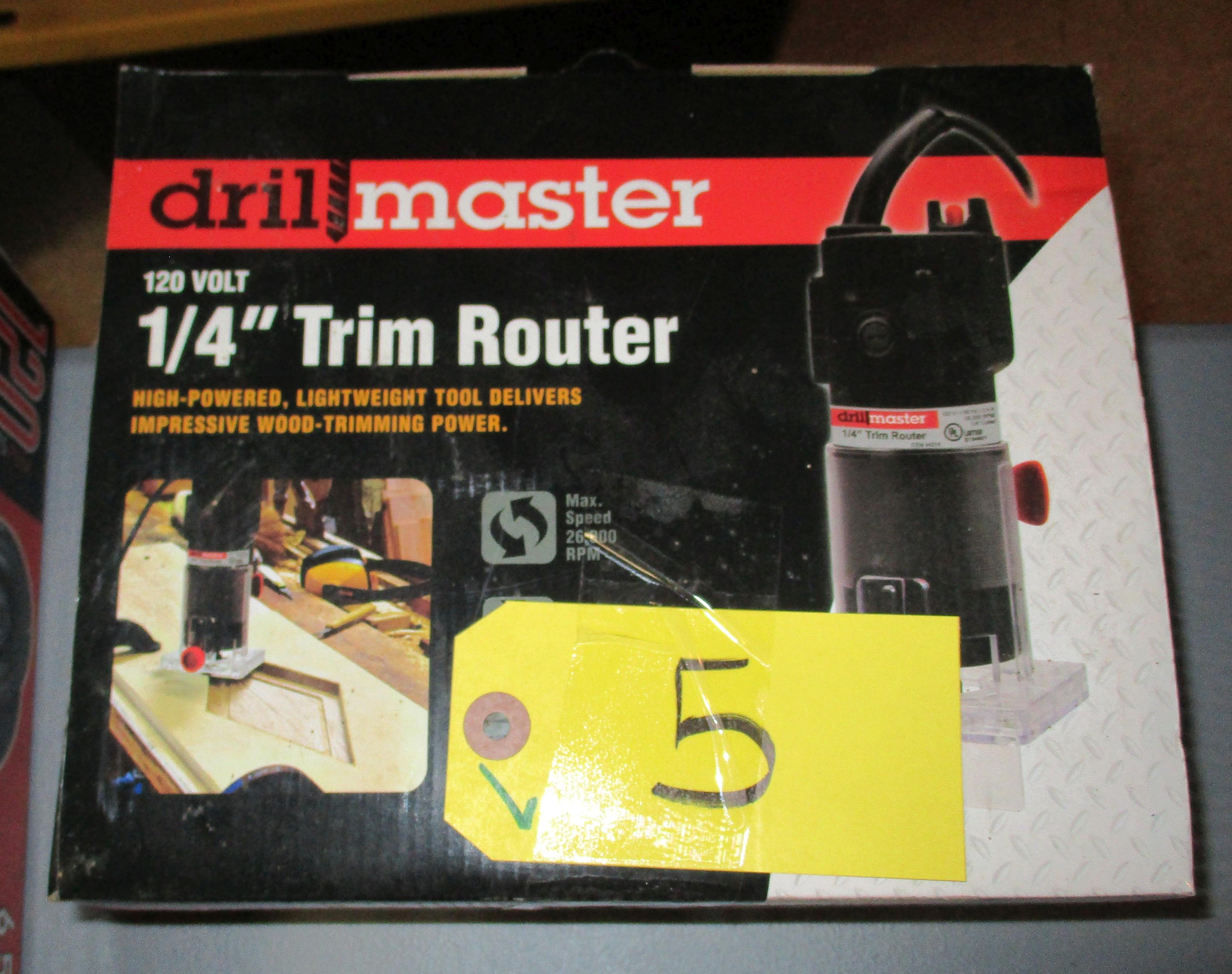 1/4" Trim Router