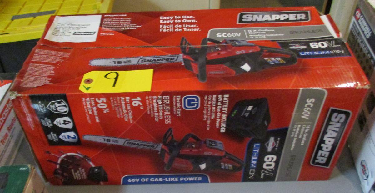 Snapper 16" Cordless Chainsaw