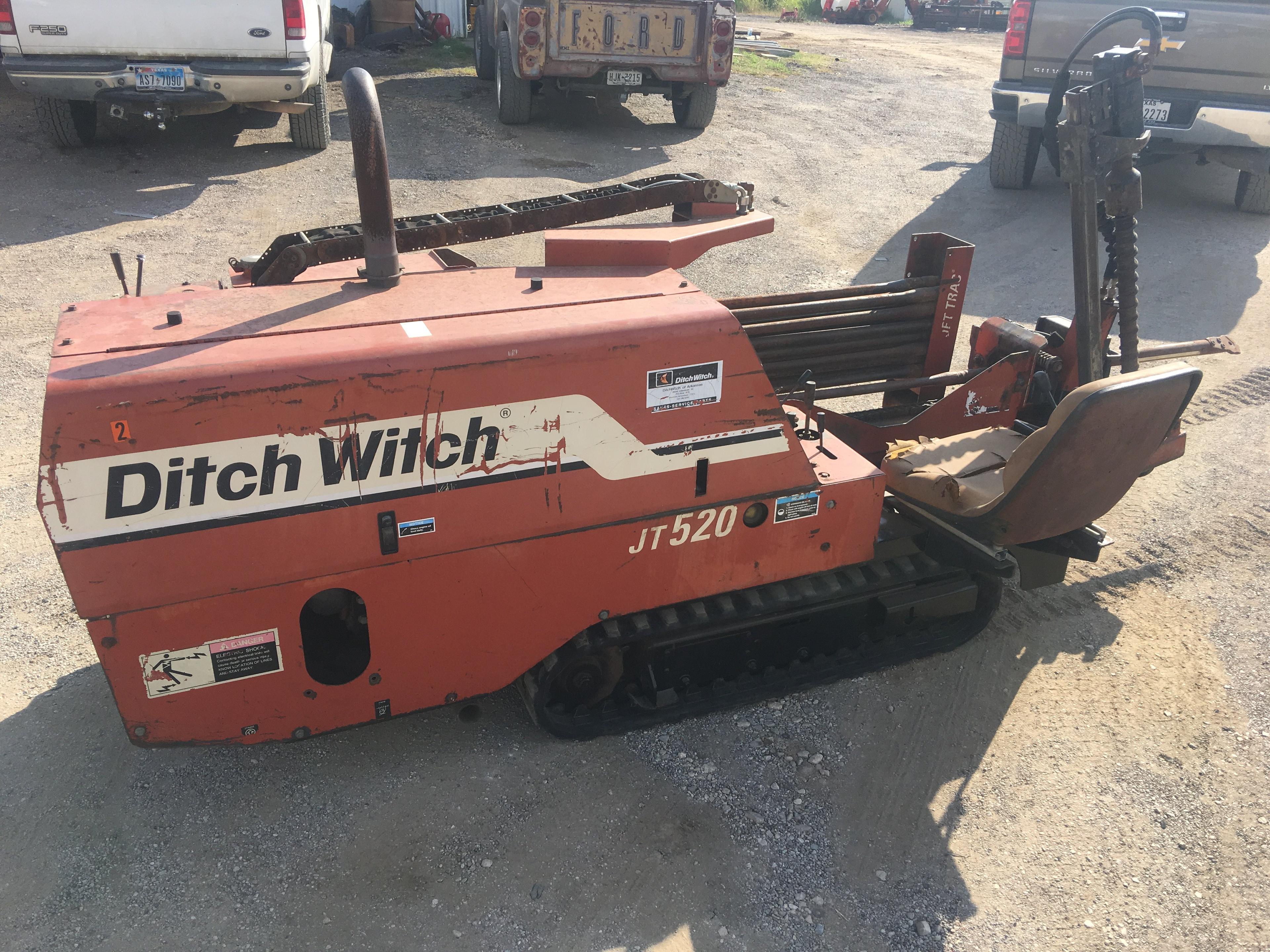 99 Ditch Witch JT520, Trailer, Mixer