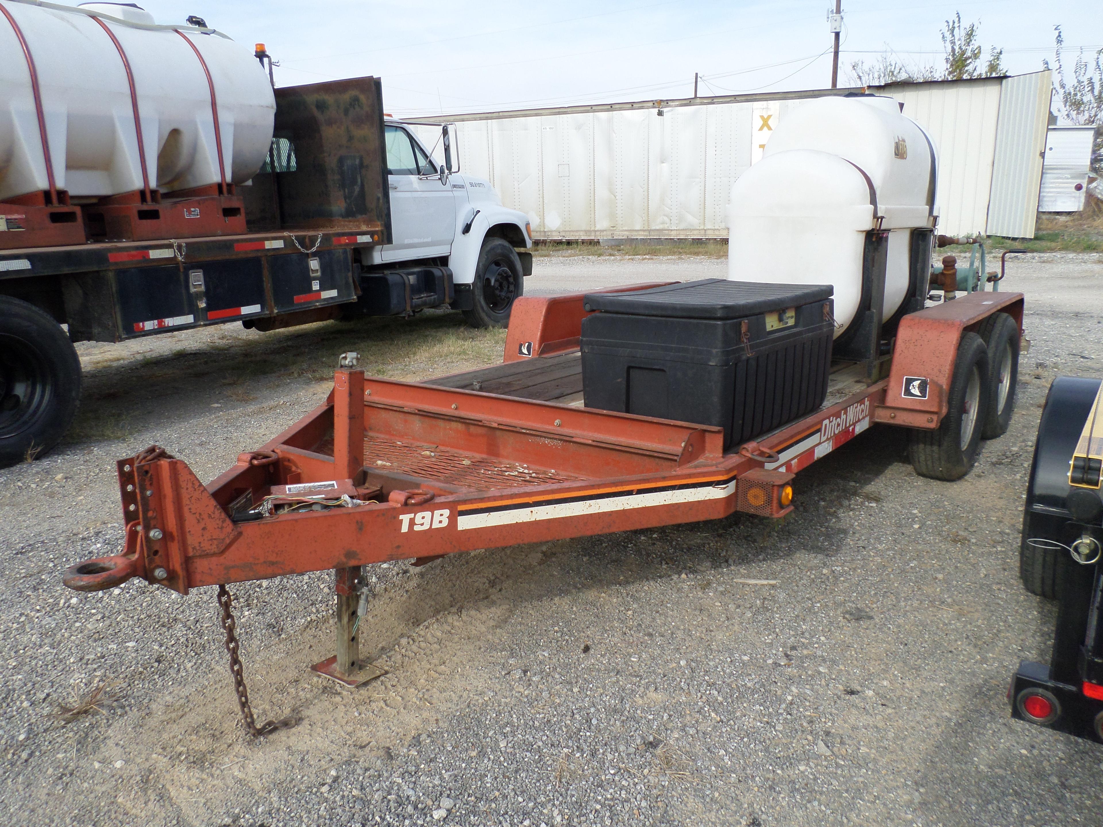 99 Ditch Witch JT520, Trailer, Mixer