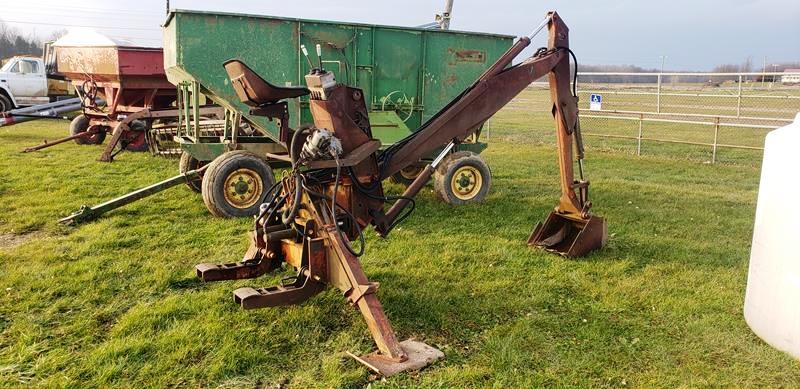 McConnel Power Arm 3 pt. backhoe attachment