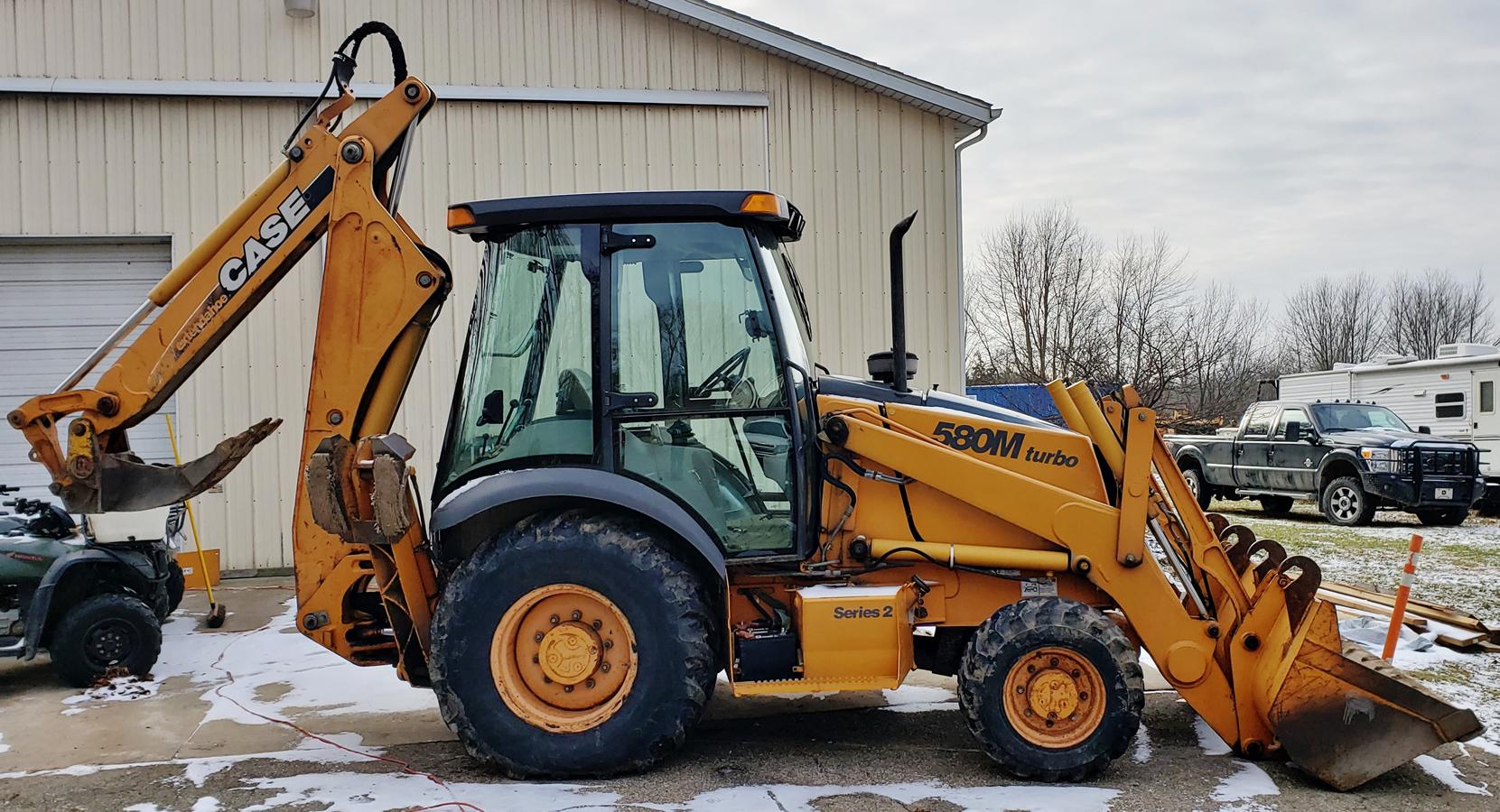 Case 580 M Backhoe