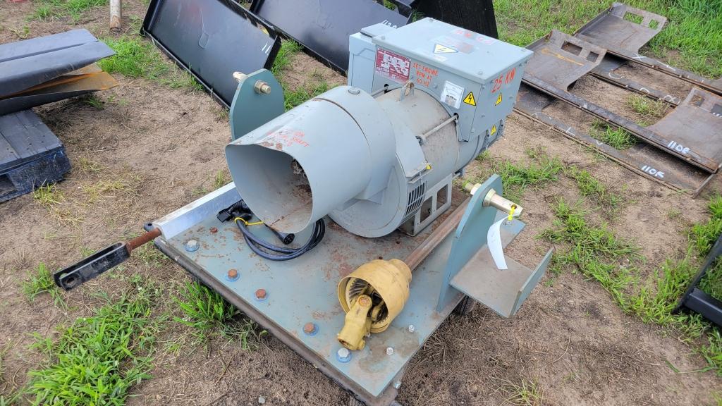 Leroy Somer 25kw pto generator