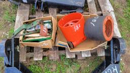 Tractor pulleys and assorted parts