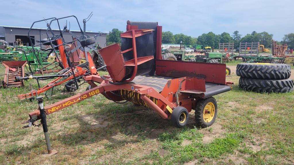 New Holland 166 windrow inverter