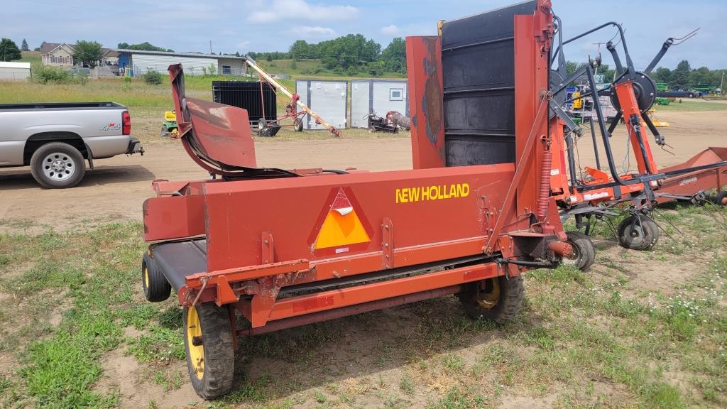 New Holland 166 windrow inverter