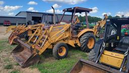 Case 580K backhoe