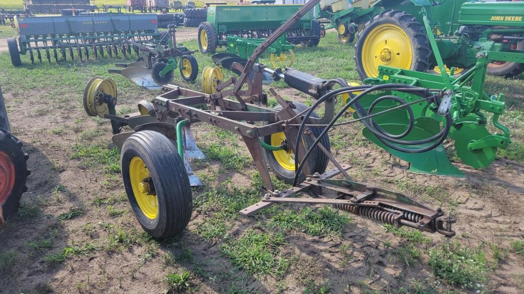 John Deere 2 bottom trailer plow