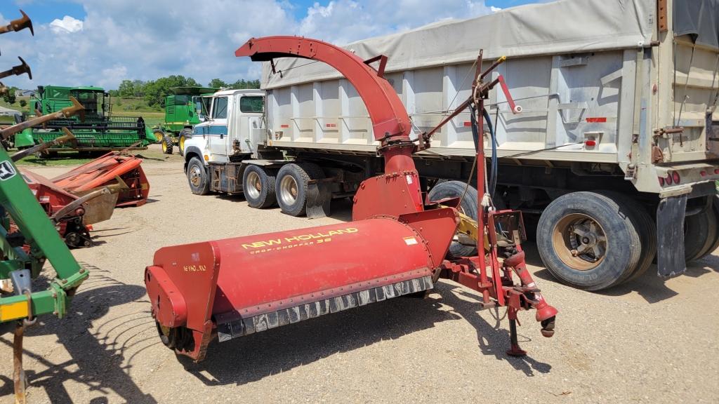 New Holland 38 flail chopper