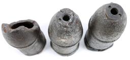 CIVIL WAR US MULLANE SHELL LOT OF 3   |   Mullane shell diameter 3", length