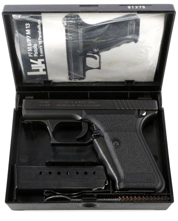 HECKLER & KOCH MODEL P7-M8 9mm PISTOL