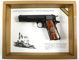 SET OF 6 CASED COLT 1911 COMMEMORATIVE PISTOLS