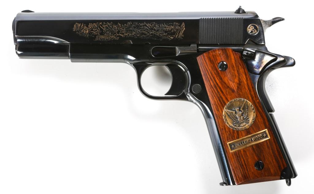 SET OF 6 CASED COLT 1911 COMMEMORATIVE PISTOLS