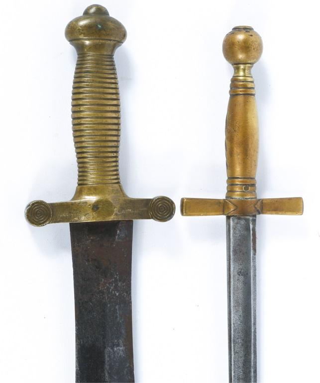 CIVIL WAR SHORT SWORD LOT OF 2