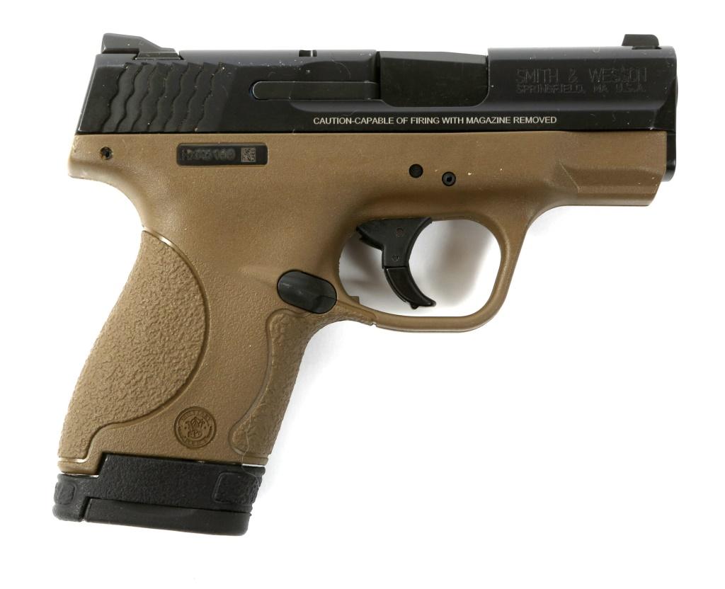 SMITH AND WESSON MP40 SHIELD PISTOL FDE