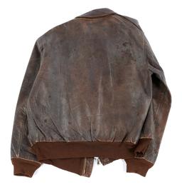 MAJOR GENERAL W.E. NEWBY WWII A2 FLIGHT JACKET