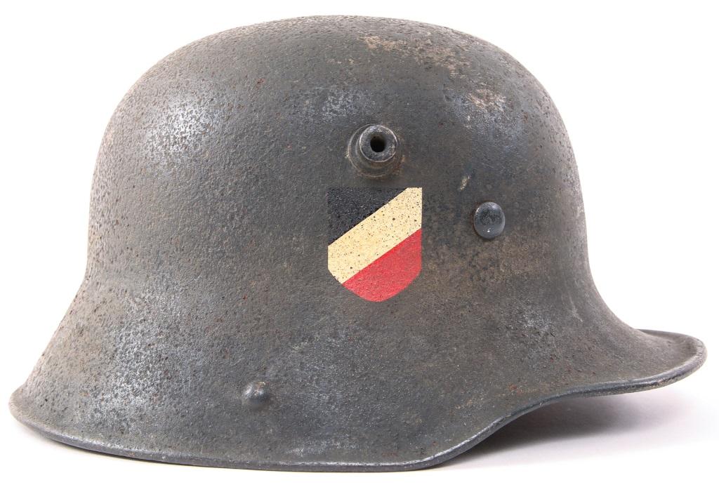 WWI GERMAN & AUSTRIAN M16 HELMET LOT OF 2