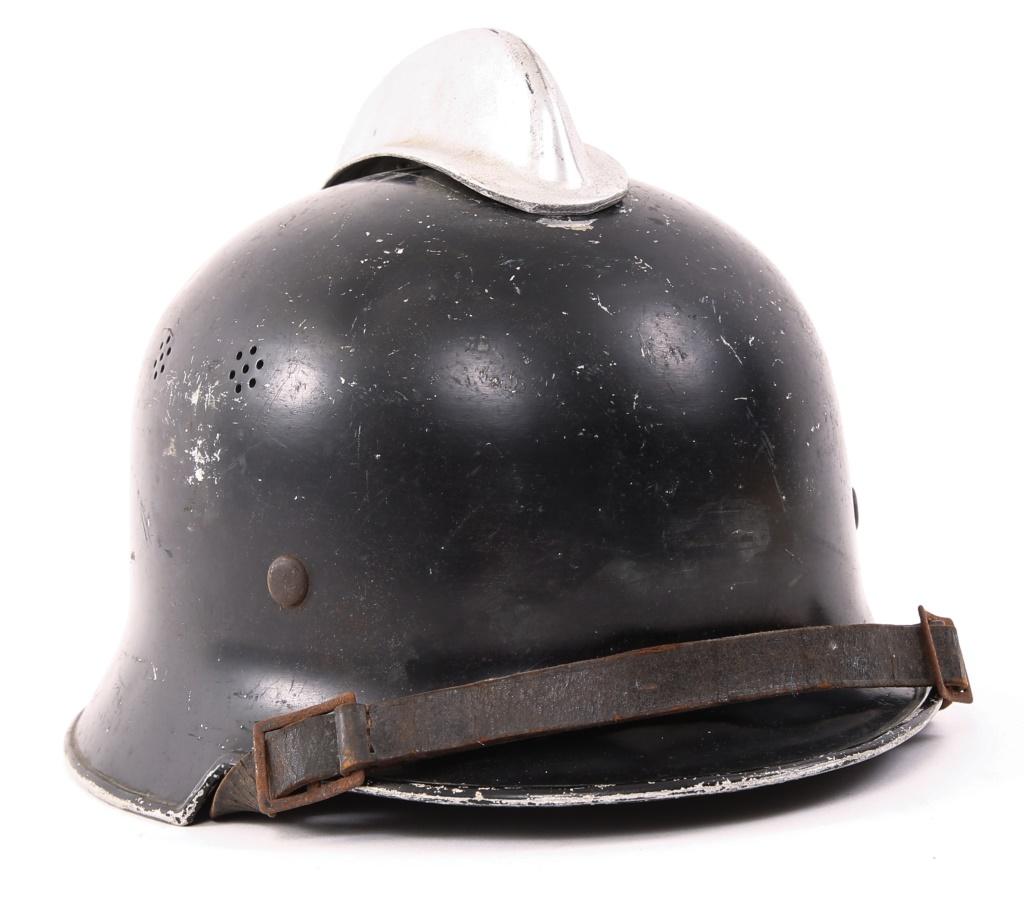 WWII GERMAN FIRE POLICE M34 HELMET LOT OF 2