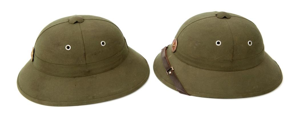 VIETNAM WAR NVA COMBAT PITH HELMET LOT OF 5