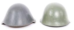 WORLD MILITARY COMBAT HELMET LOT OF 6