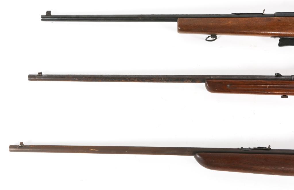 REMINGTON, IVER JOHNSON & MARLIN .22 CAL RIFLES