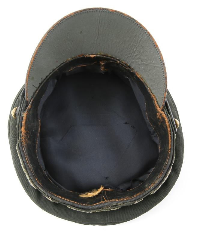 WWII ITALIAN ARMY DIVISION LEVEL GENERAL VISOR HAT