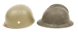 WORLD MILITARY COMBAT HELMET LOT OF 6