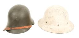 WORLD MILITARY COMBAT HELMET LOT OF 6