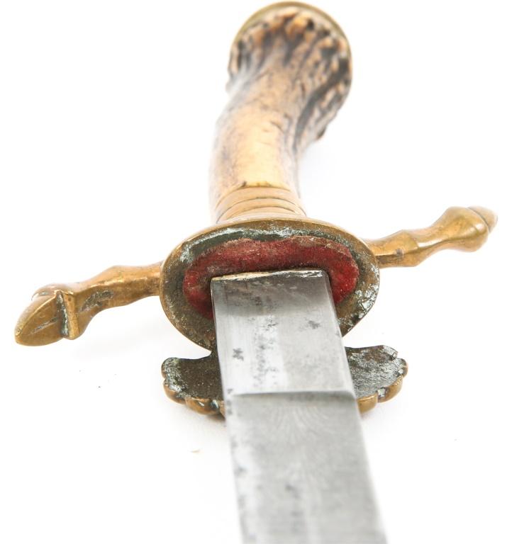 IMPERIAL GERMAN HUNTING CUTLASS DRESS DAGGER